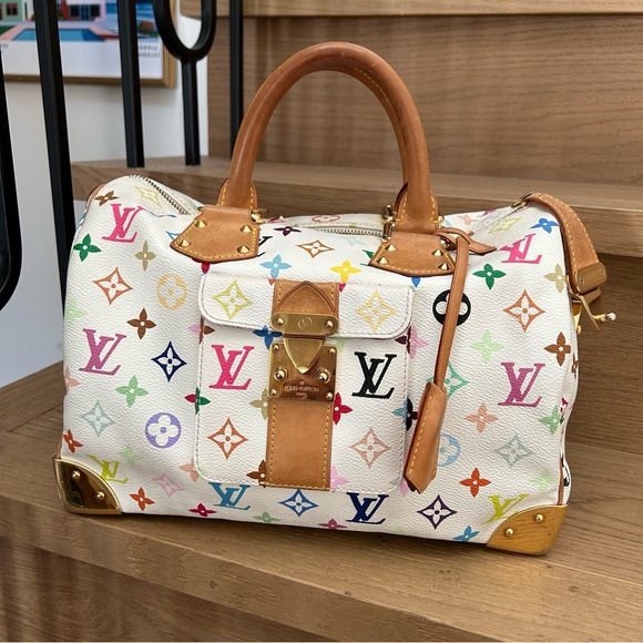 ❌❌SOLD❌❌ Louis Vuitton Takashi Murakami Multicolor Speedy - Picture 1 of 2